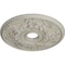 Ekena Millwork Acanthus Twist Medallion (Canopies up to 8 3/8"), 23 5/8"OD x 4 5/8"ID x 1 7/8"P, Pot of Cream CM23ACPCC - alternate 3